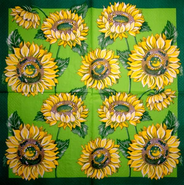002 Sonnenblumen - 3 lagig - CS